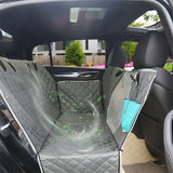 HappyLife Dog Lover - High Quality Waterproof Pet Car Seat Cover With Cushion Protector, Zipper & Pockets