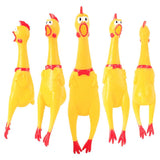 HappyLife Dog Lover - Screaming Squeeze Squeaky  Funny Sound Chicken Dog Toy