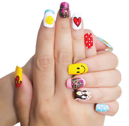 Lovely Nail Stickers For Manicure (10 Pieces + 2 BONUS!)