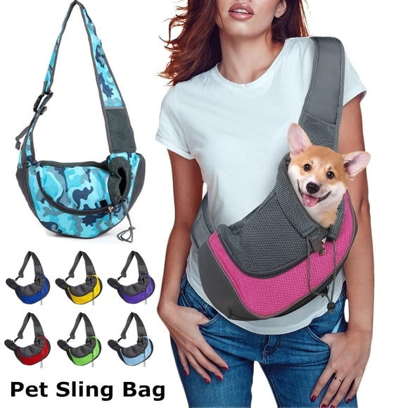 Breathable Sling Carrier For Dogs & Cats