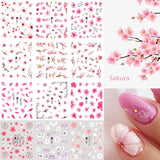 Lovely Nail Stickers For Manicure (10 Pieces + 2 BONUS!)