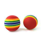 Interactive Rainbow Ball For Dogs & Cats